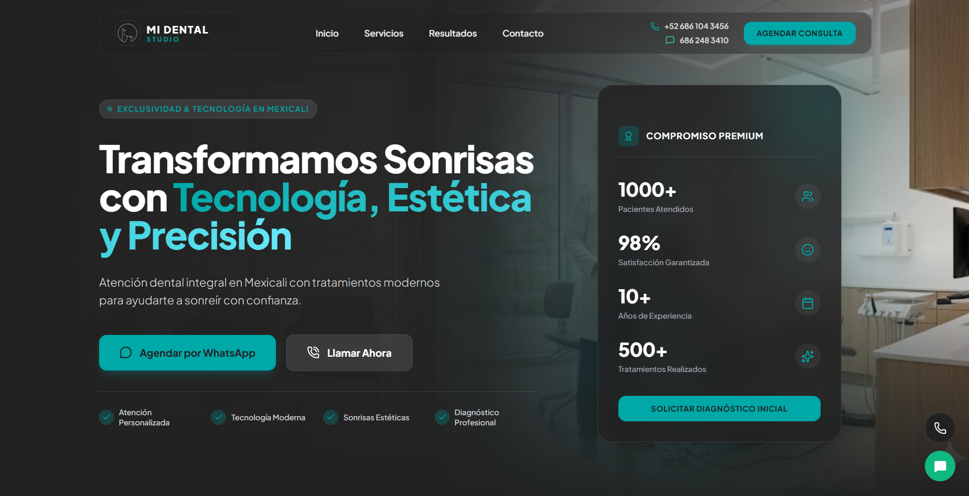 Mi Dental Studio Website