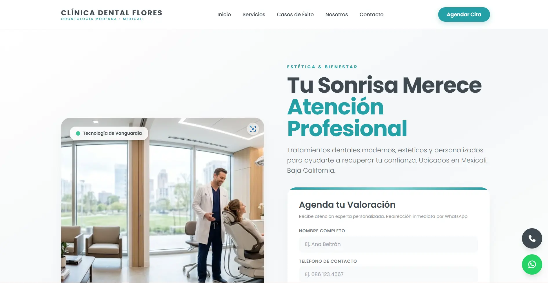 Consultorio Dental Flores Website